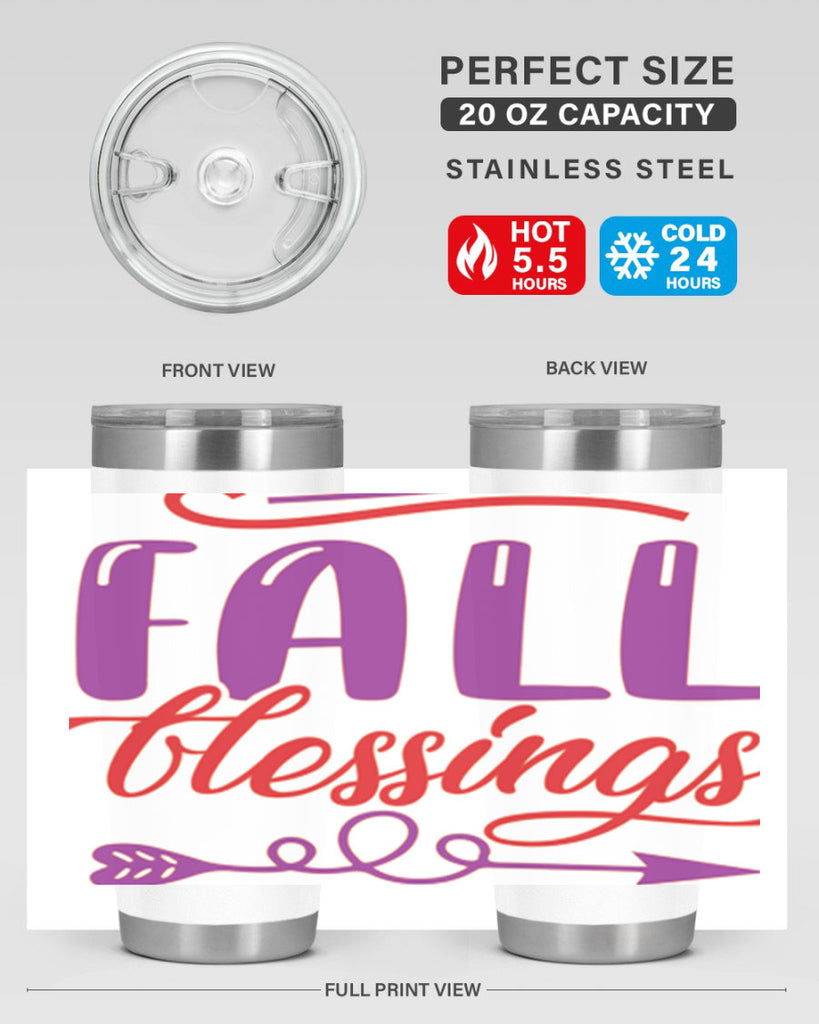 FallBlessingsdesign 146#- fall- Tumbler