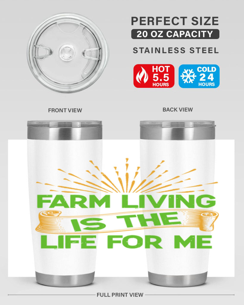 Farm living is the life for me 1#- farming and gardening- Tumbler