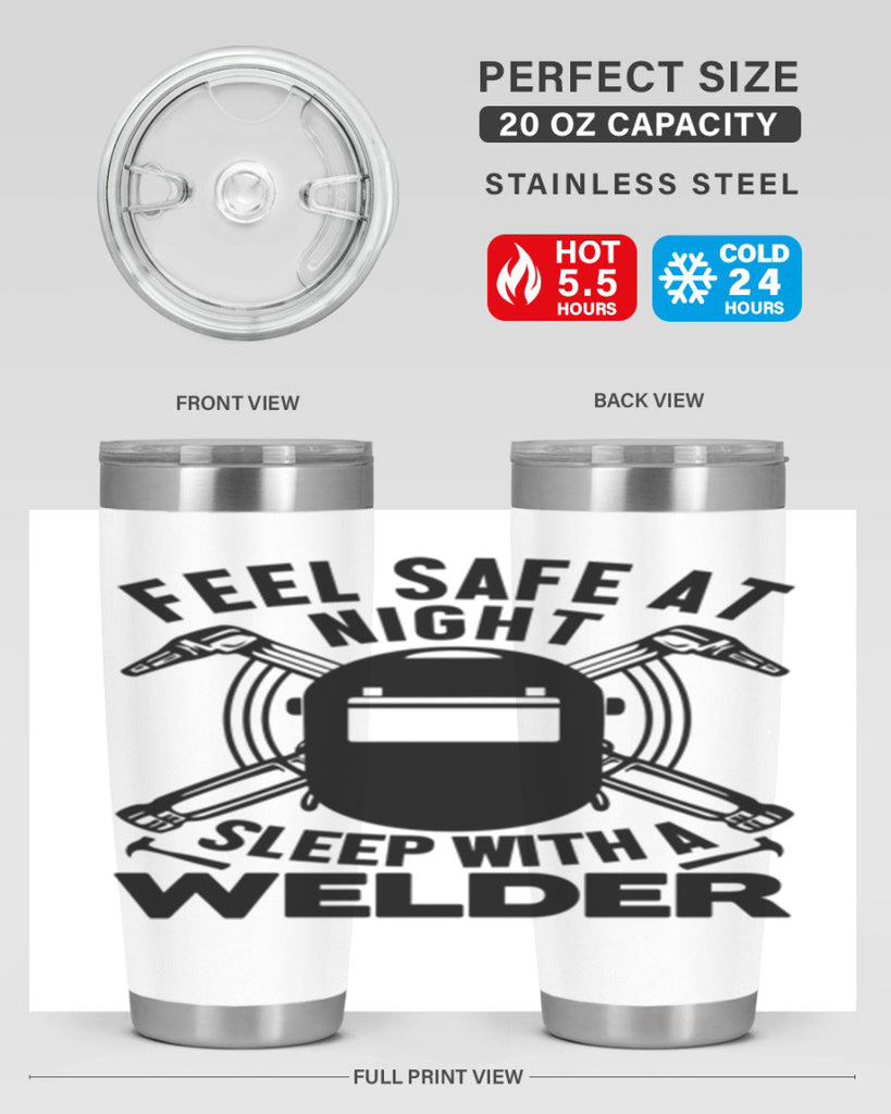 Feel safe at night Style 9#- welder- tumbler