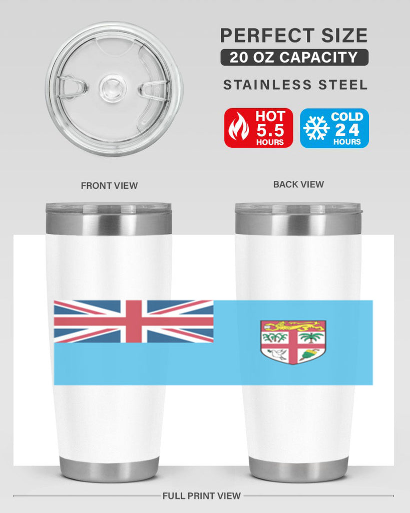 Fiji 139#- world flags- Tumbler