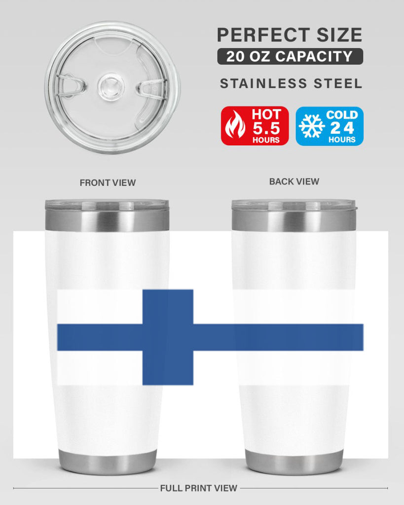 Finland 138#- world flags- Tumbler