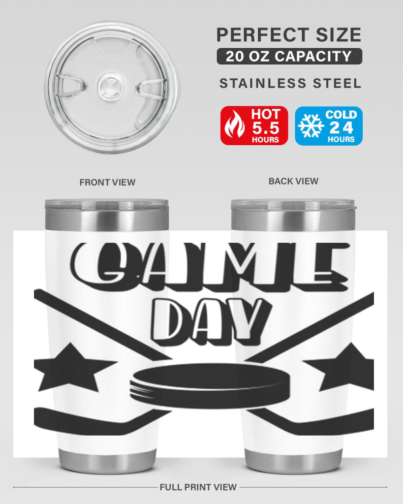 Game day 1220#- hockey- Tumbler