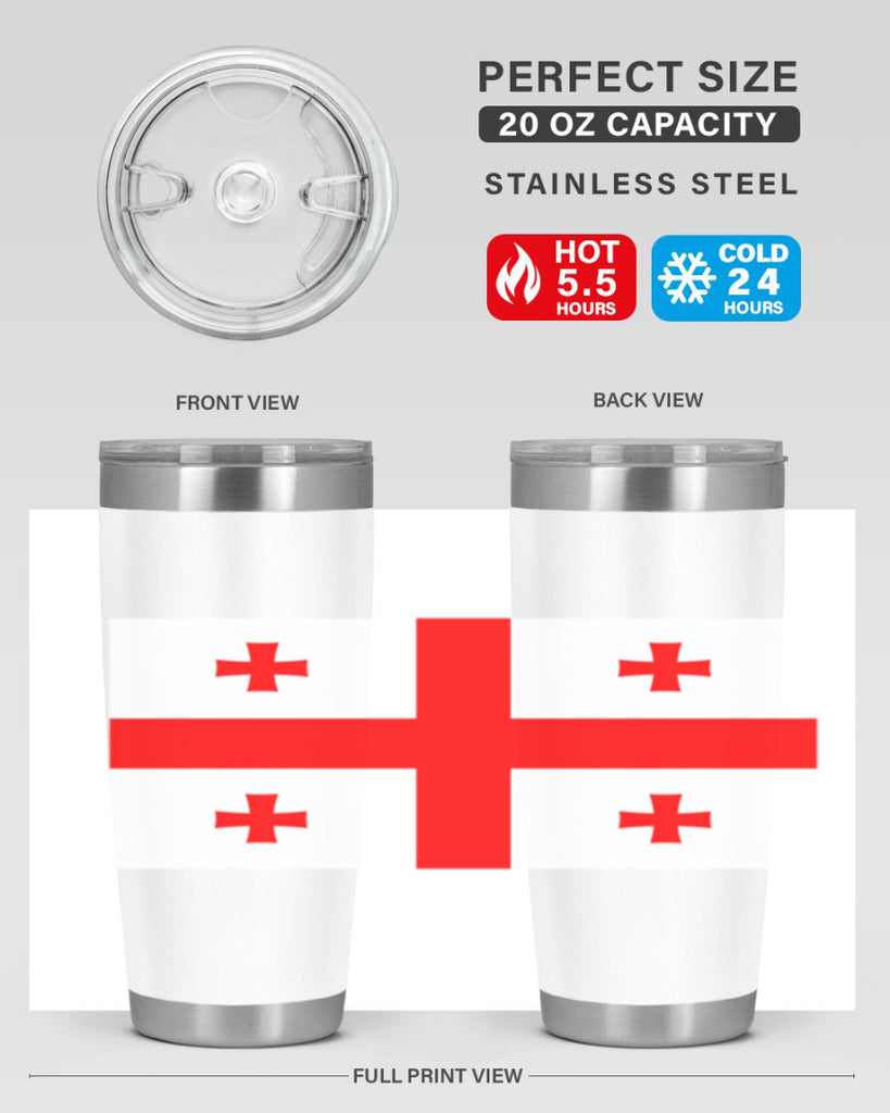 Georgia 134#- world flags- Tumbler