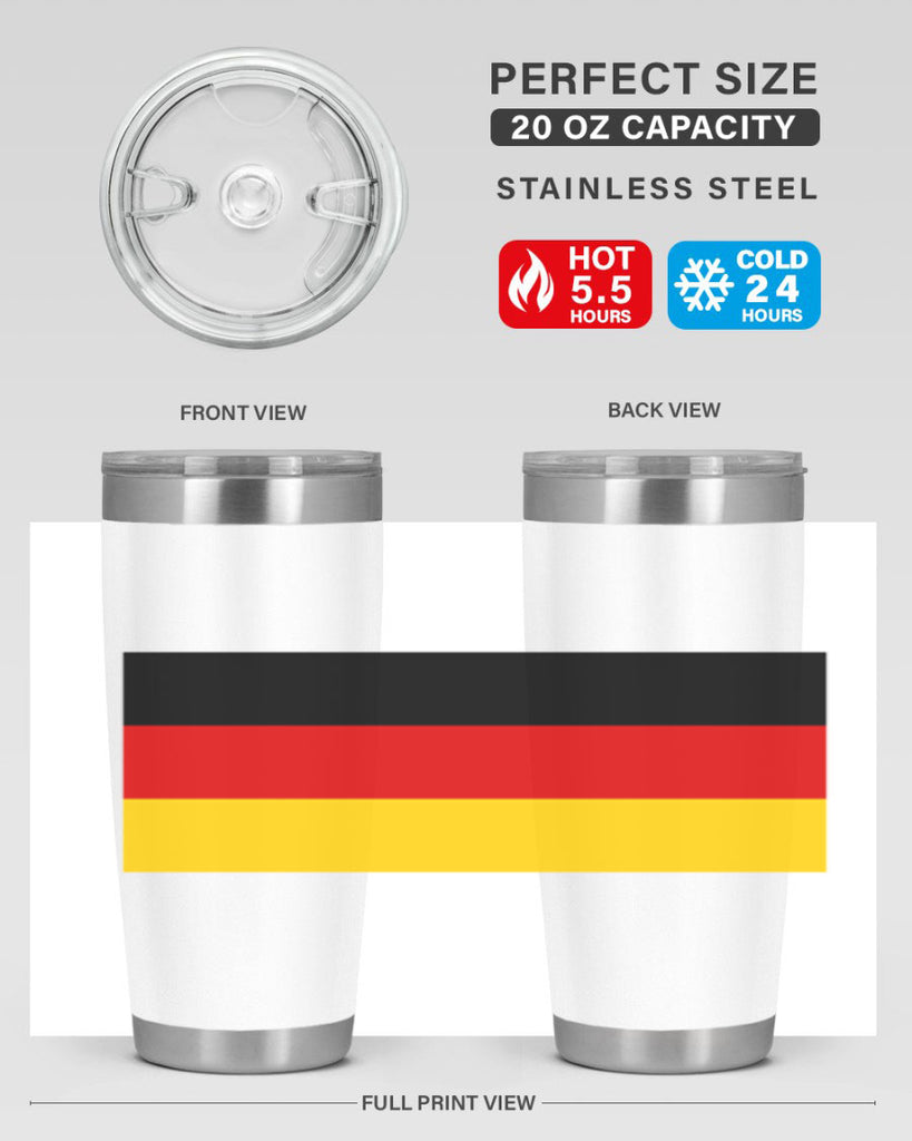 Germany 133#- world flags- Tumbler