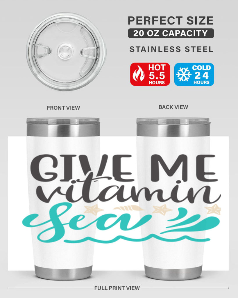 Give me vitamin sea 190#- mermaid- Tumbler