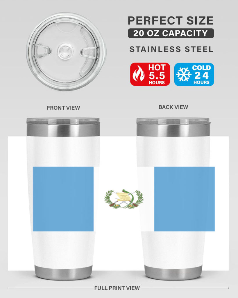 Guatemala 129#- world flags- Tumbler