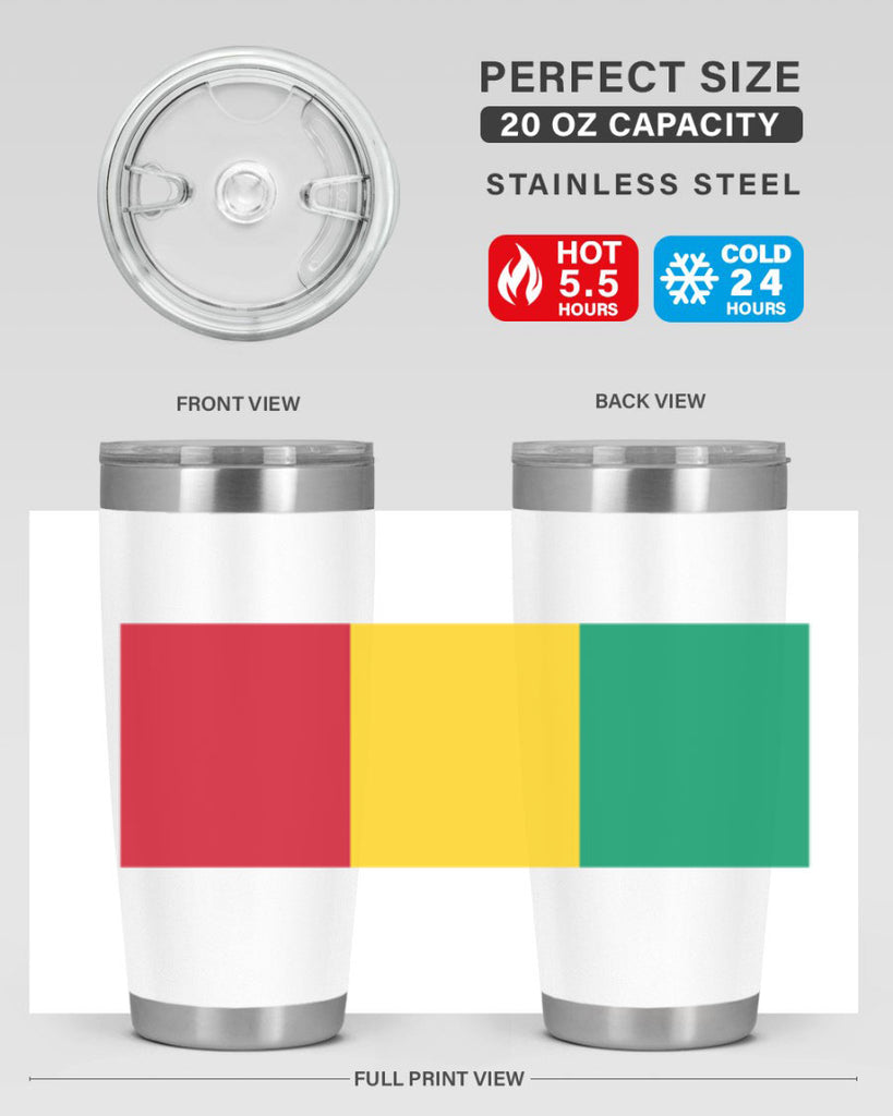 Guinea 127#- world flags- Tumbler