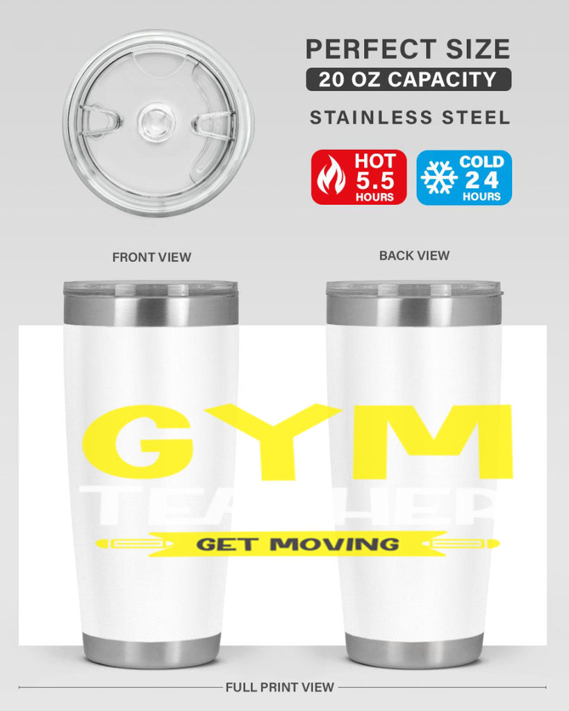 Gym Teacher get Moving Style 116#- teacher- tumbler