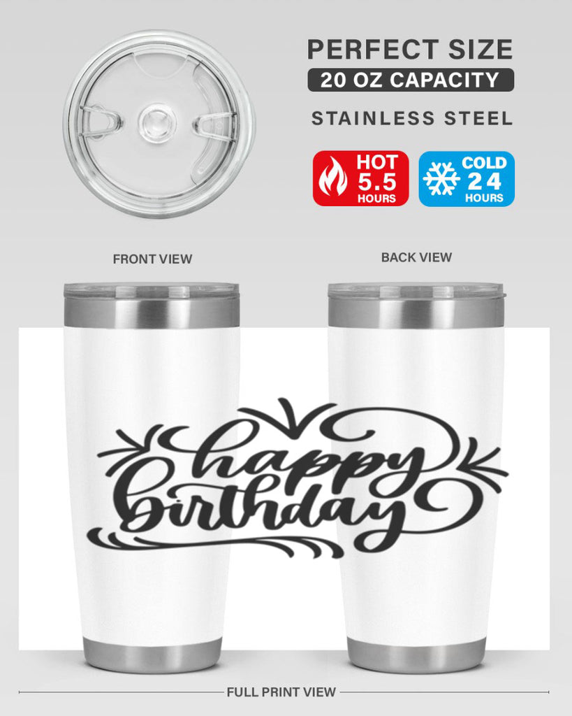 Happy Birthday Style 5#- birthday- tumbler