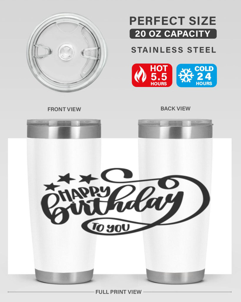 Happy Birthday To You Style 2#- birthday- tumbler