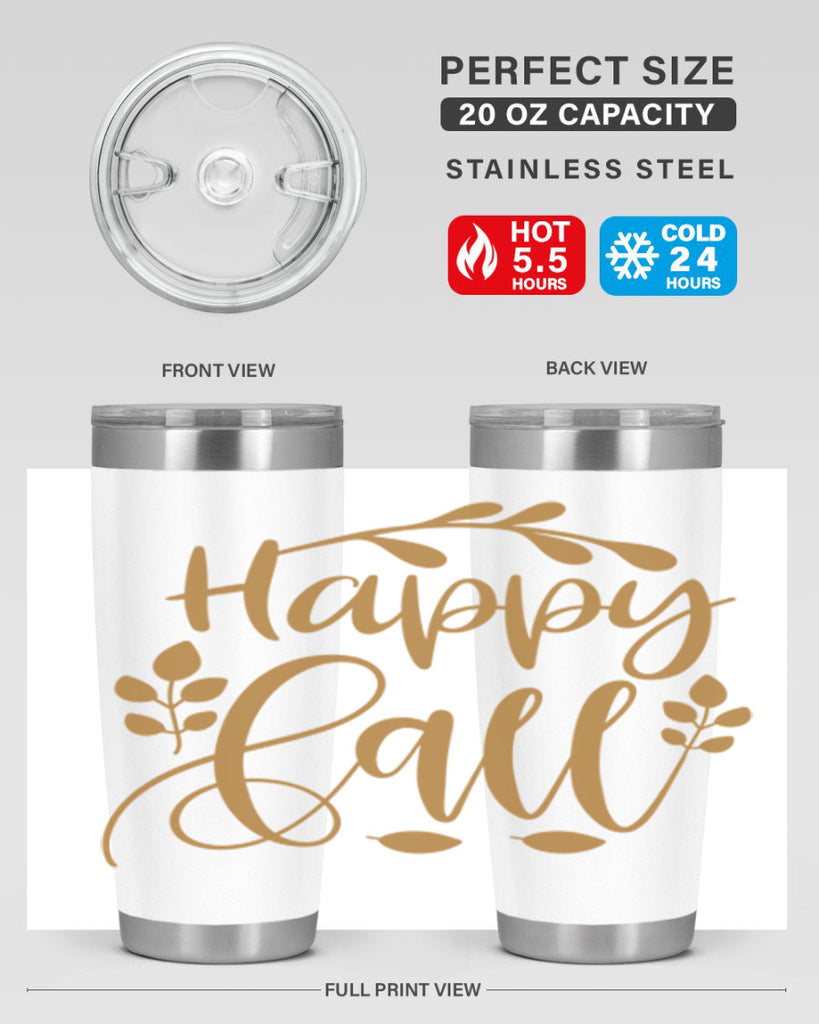 Happy Fall 236#- fall- Tumbler