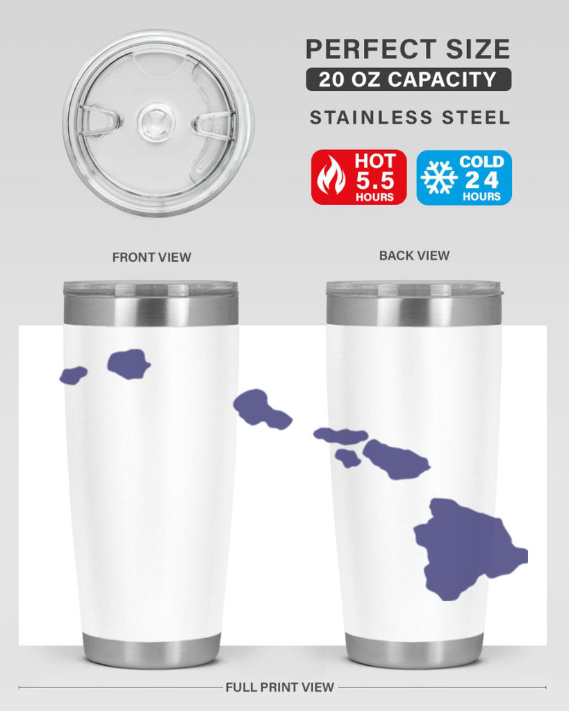 Hawaii 40#- stateflags- Tumbler