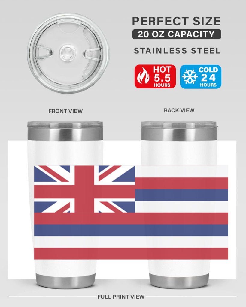 Hawaii 41#- Us Flags- Tumbler