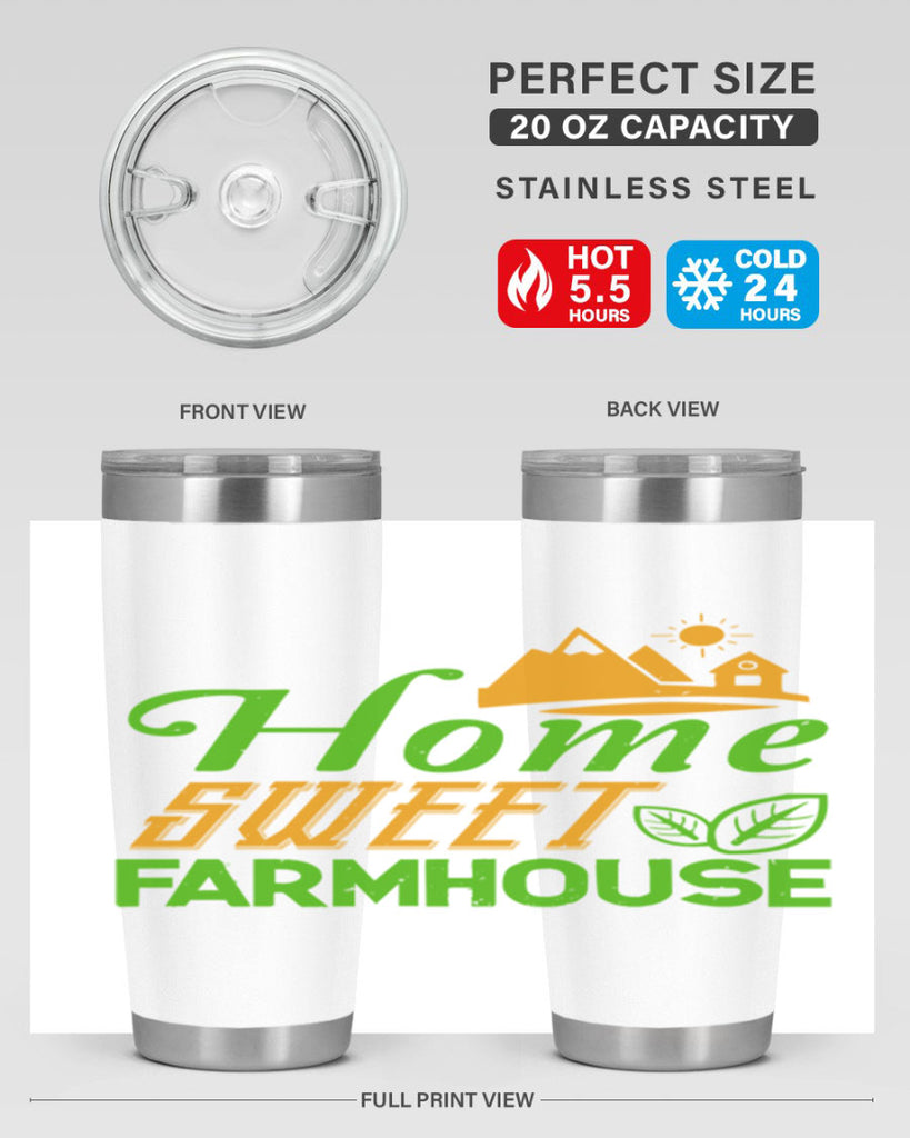 Home sweet farmhouse 59#- farming and gardening- Tumbler