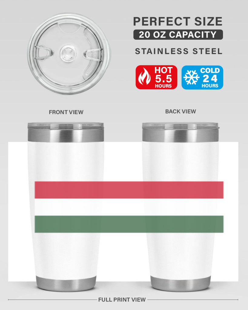 Hungary 123#- world flags- Tumbler