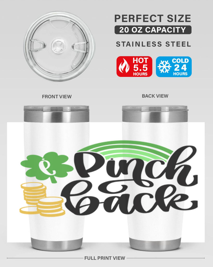 I Pinch Back Style 86#- St Patricks Day- Tumbler