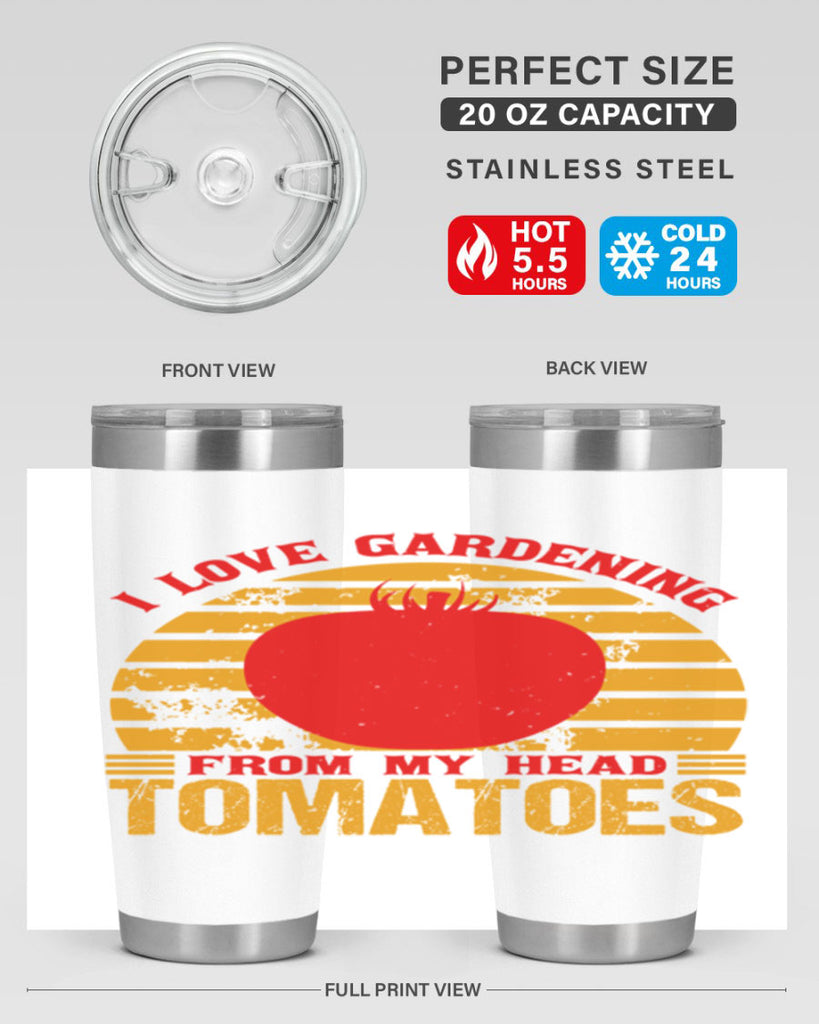 I love gardening From my head Tomatoes 53#- farming and gardening- Tumbler