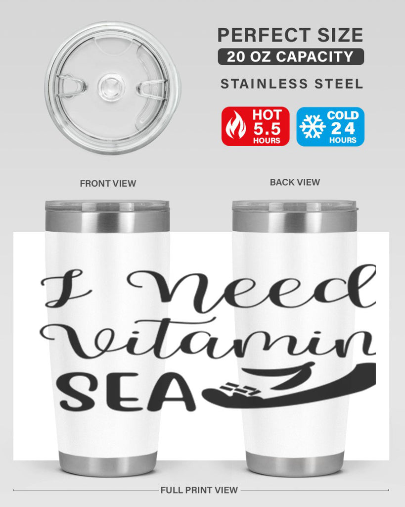 I need vitamin sea 235#- mermaid- Tumbler