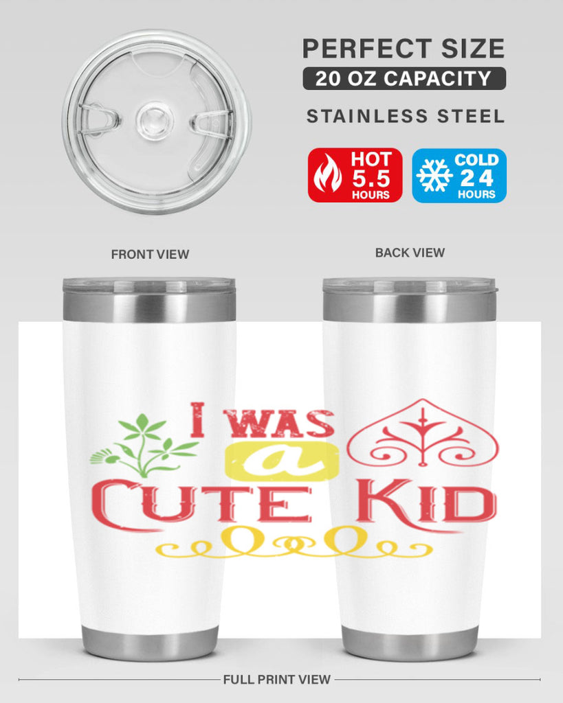 I was a cute kid Style 32#- baby- Cotton Tank