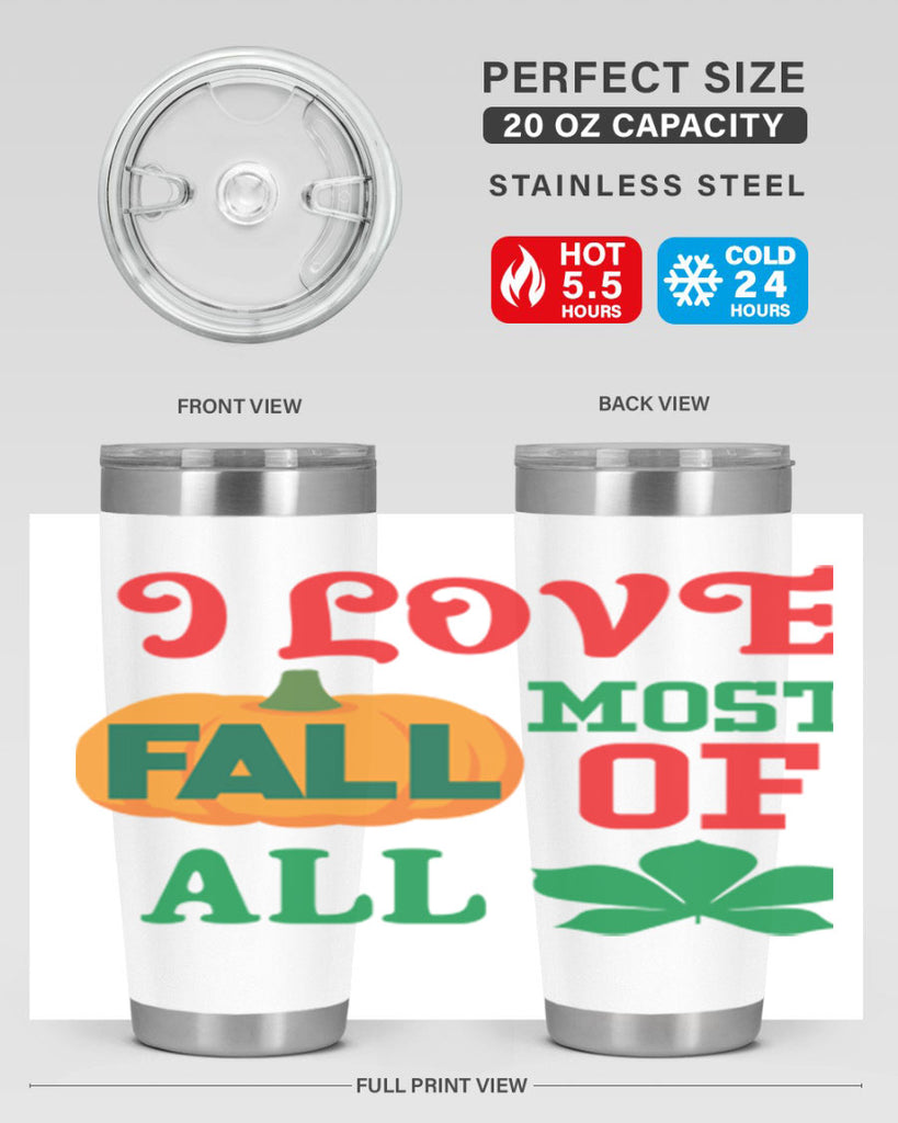 ILOVEFALLMOSTof 346#- fall- Tumbler