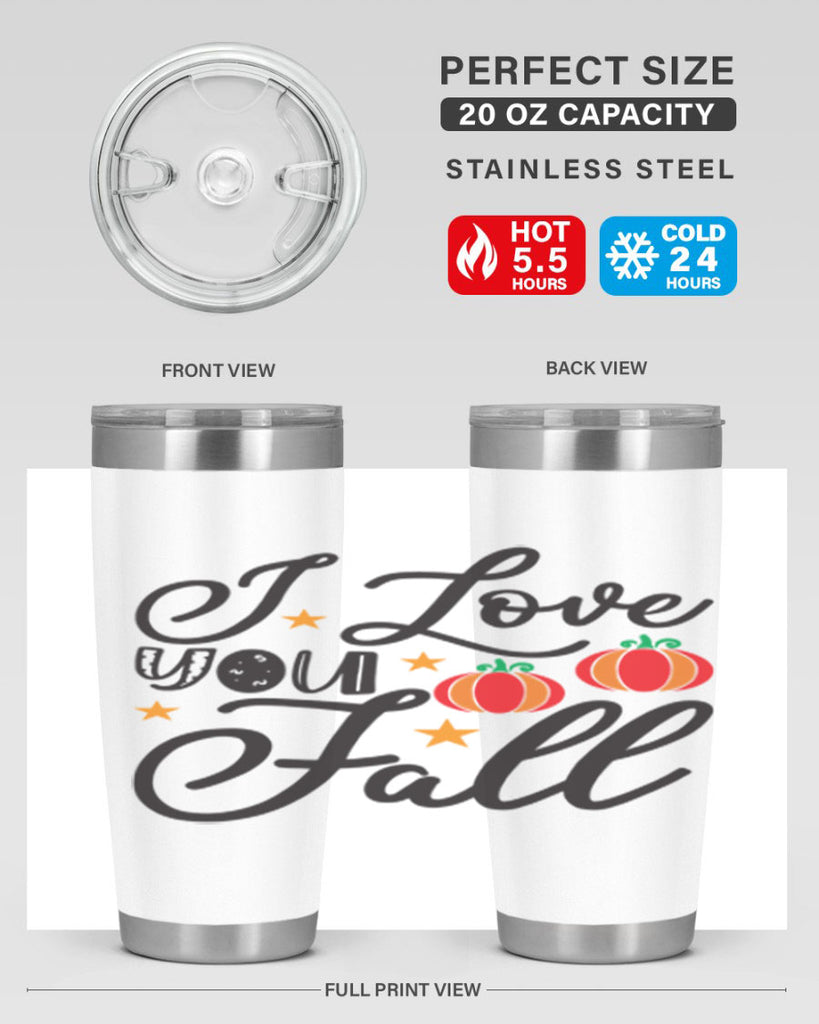 Iloveyoufall 350#- fall- Tumbler