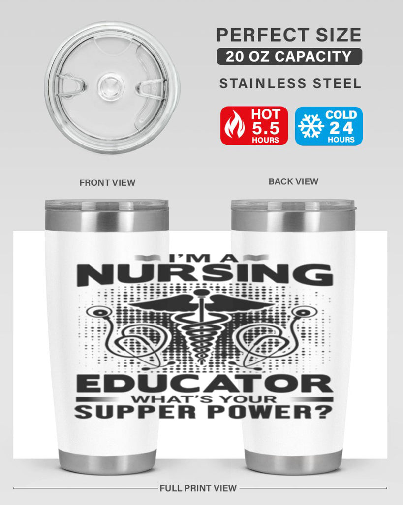 Im a nursing Style 304#- nurse- tumbler