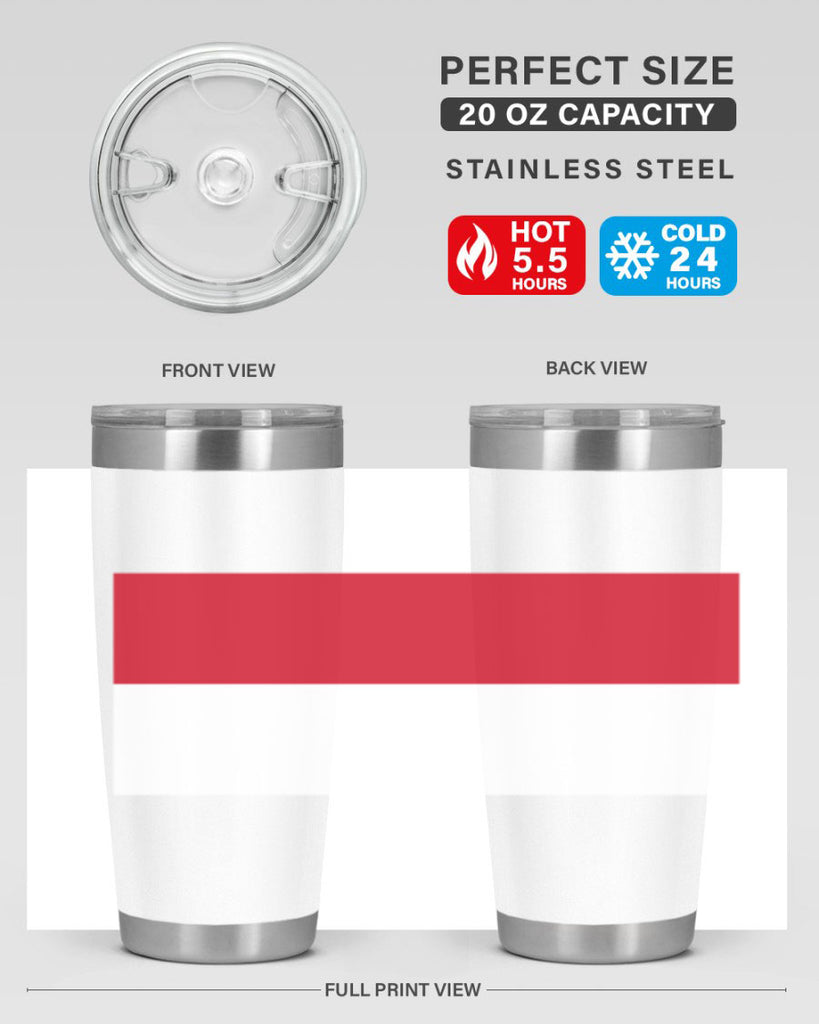 Indonesia 120#- world flags- Tumbler