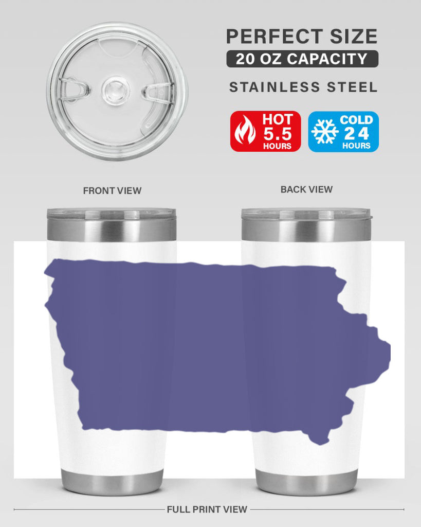 Iowa 36#- stateflags- Tumbler