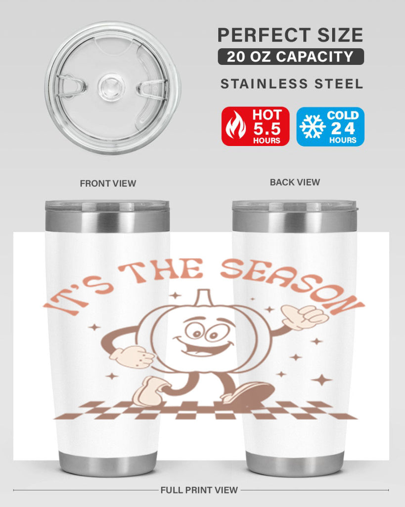 Its The Season 378#- fall- Tumbler
