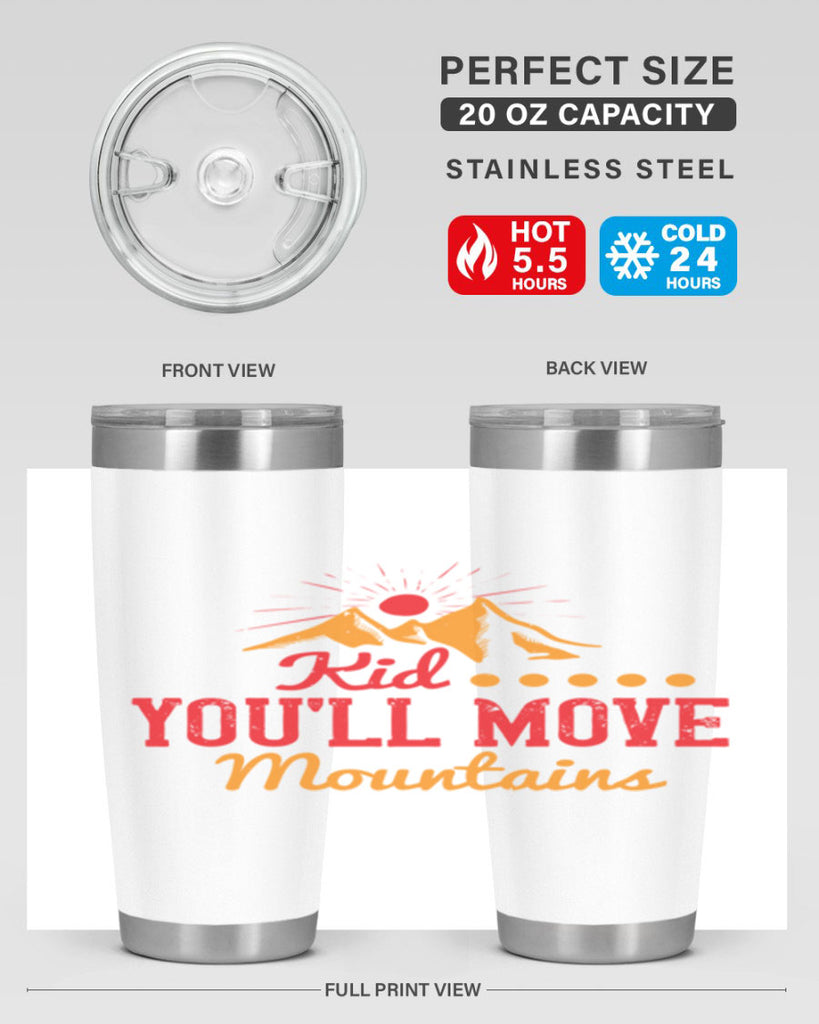 Kid youll move mountains Style 28#- baby- Cotton Tank