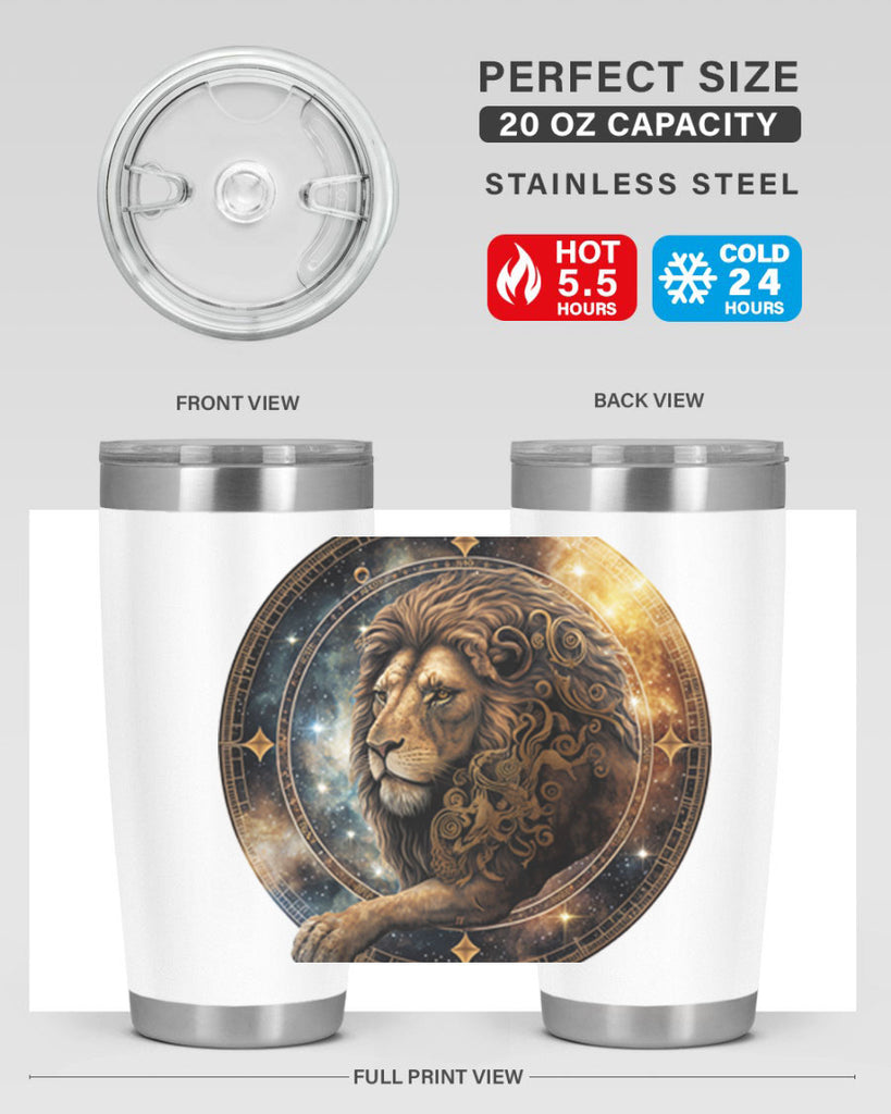 Leo 277#- zodiac- Tumbler