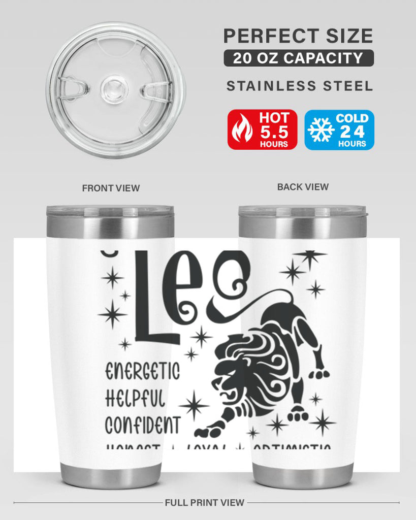 Leo 278#- zodiac- Tumbler