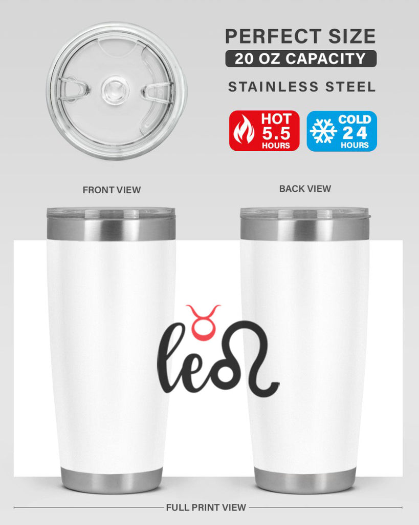 Leo 284#- zodiac- Tumbler