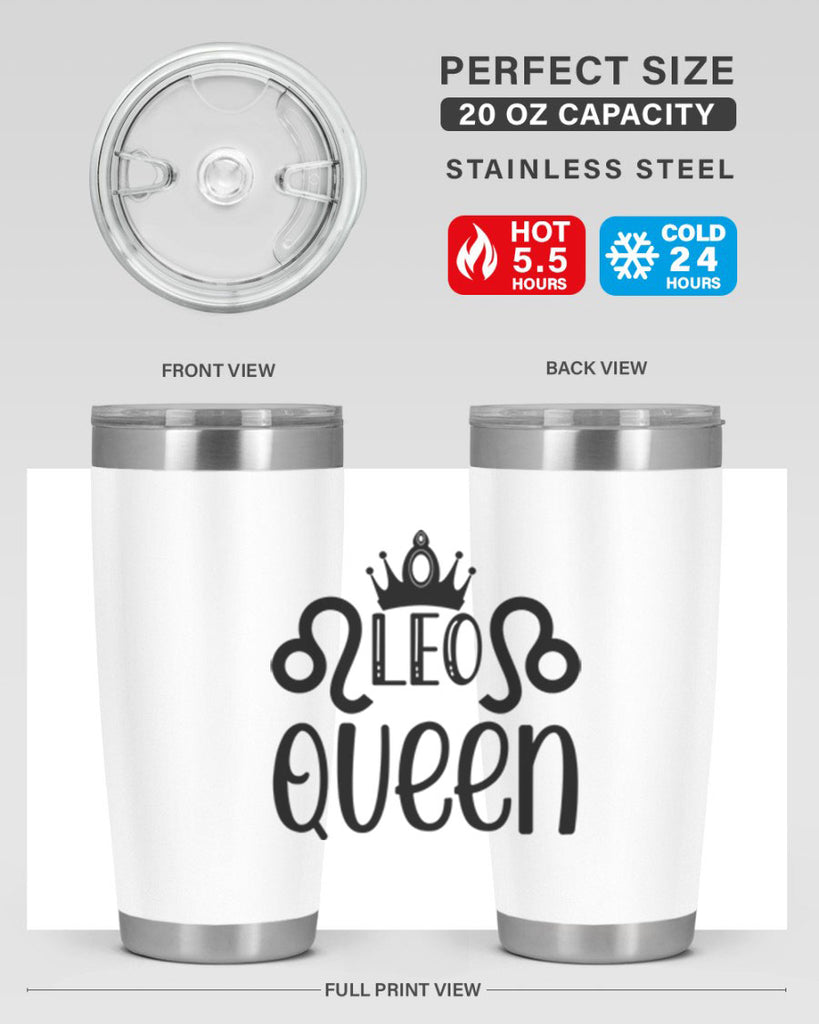 Leo queen 292#- zodiac- Tumbler