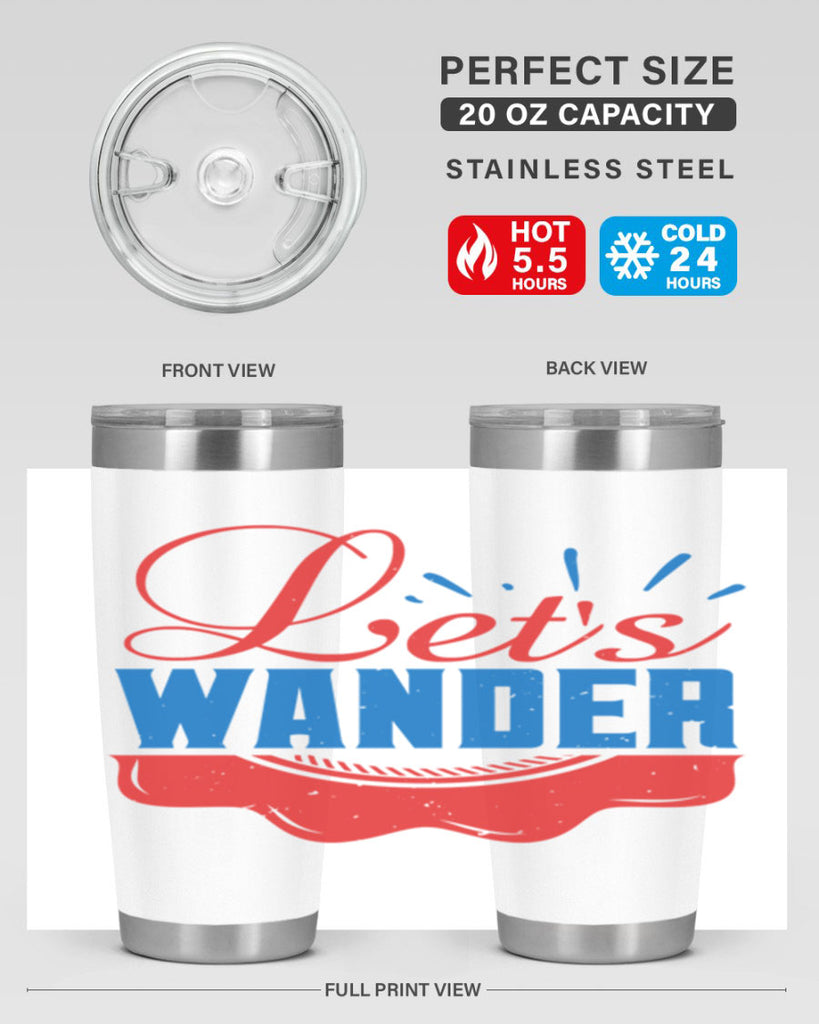 Let’s wander Style 94#- Best Friend- Tumbler