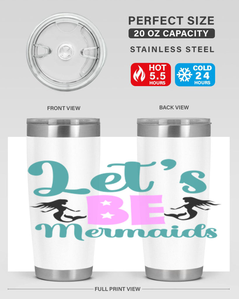 Lets Be Mermaids290#- mermaid- Tumbler