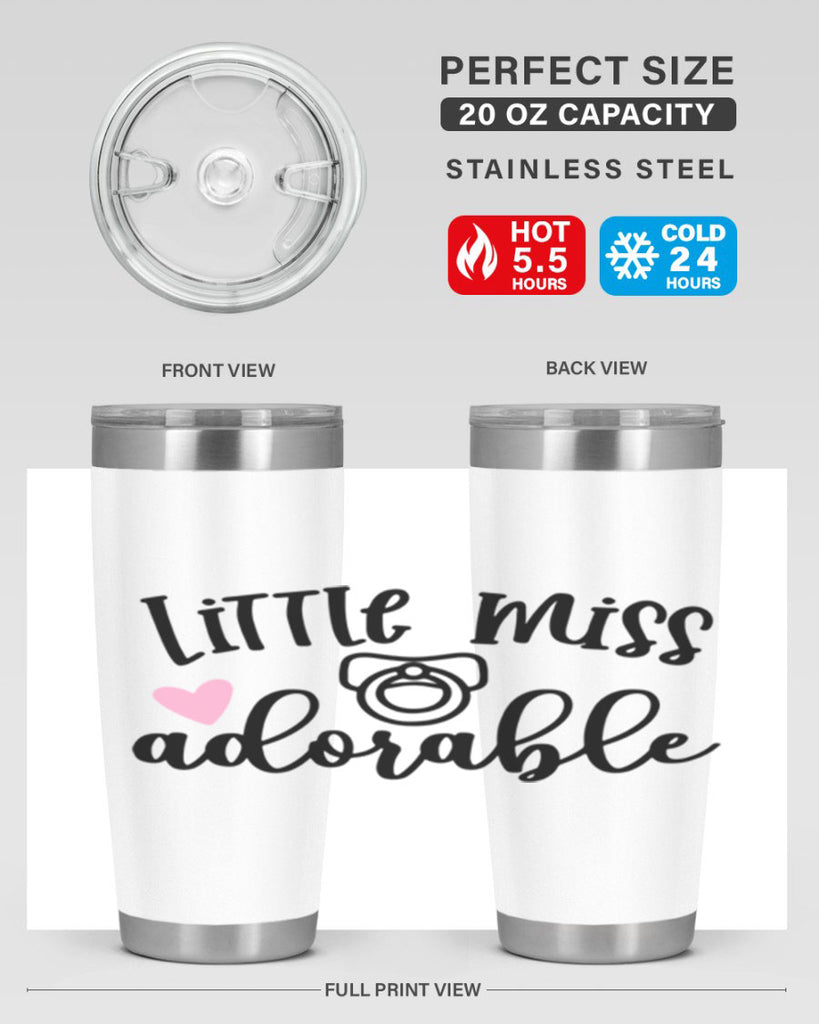 Little Miss Adorable Style 59#- baby- tumbler