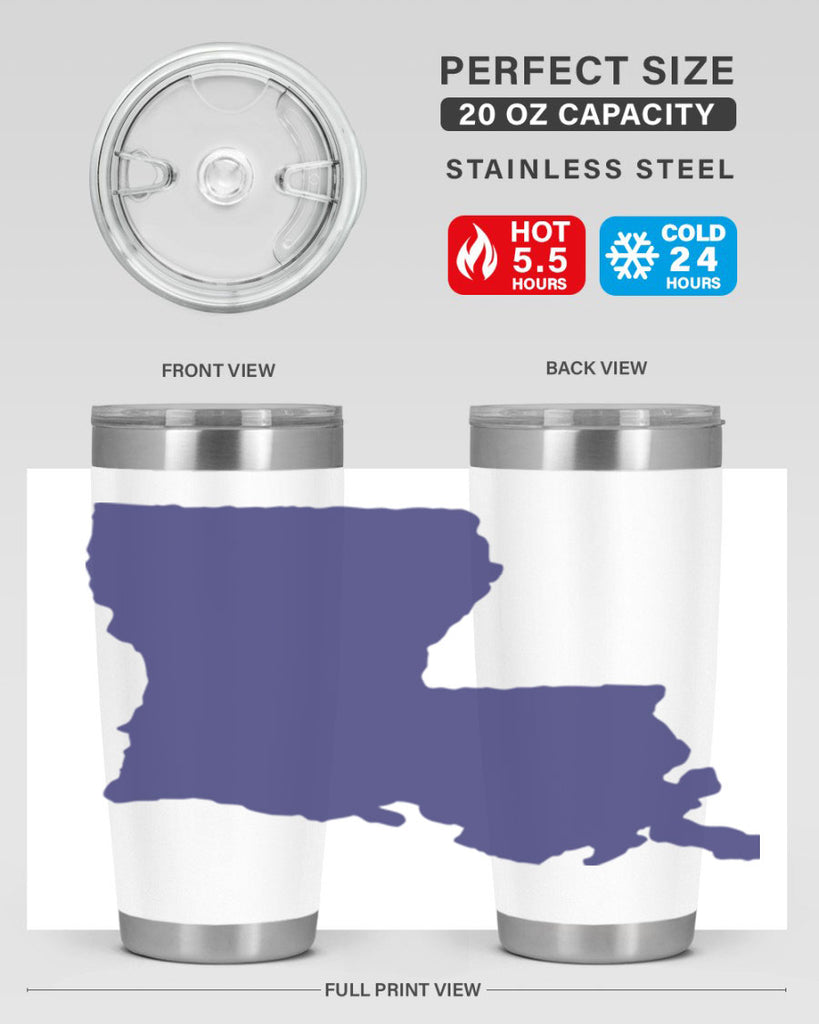 Louisiana 33#- stateflags- Tumbler