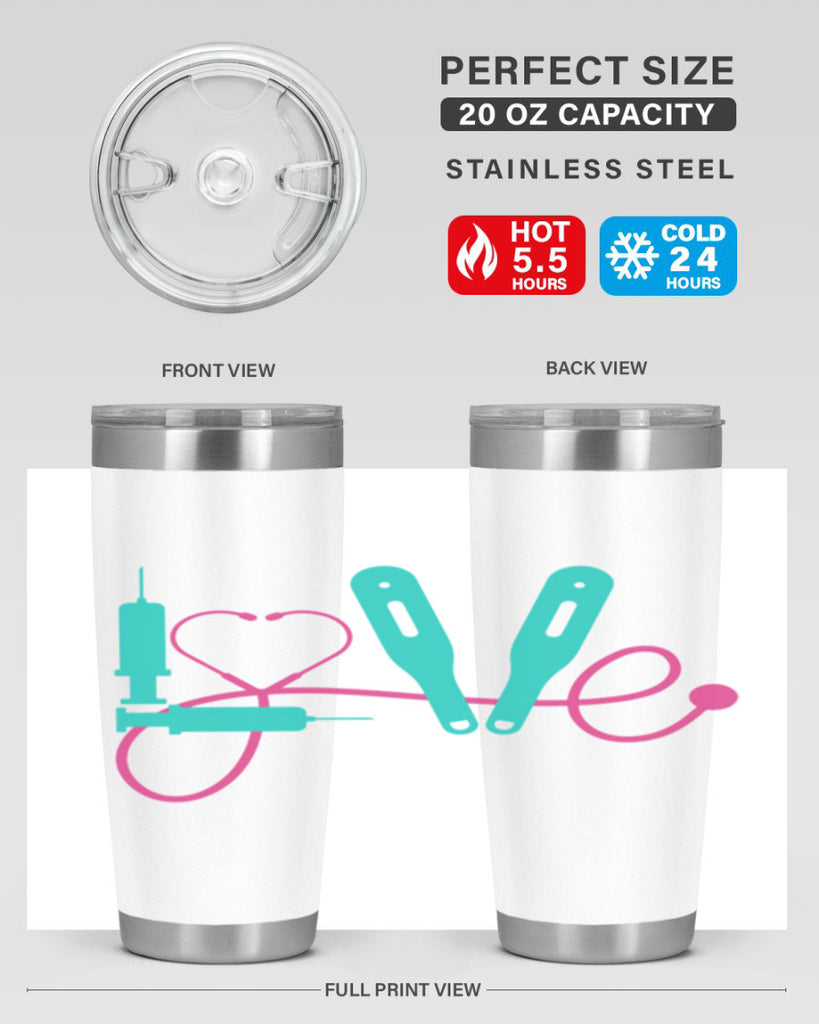Love Style Style 135#- nurse- tumbler