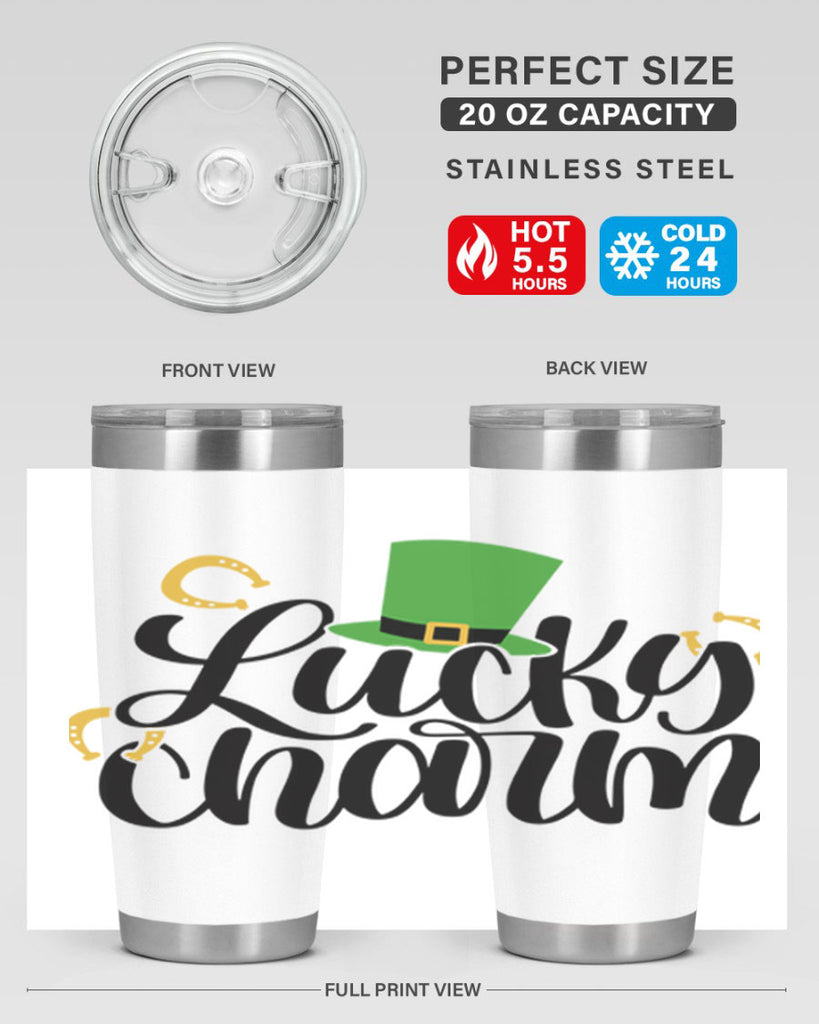 Lucky Charm Style 58#- St Patricks Day- Tumbler