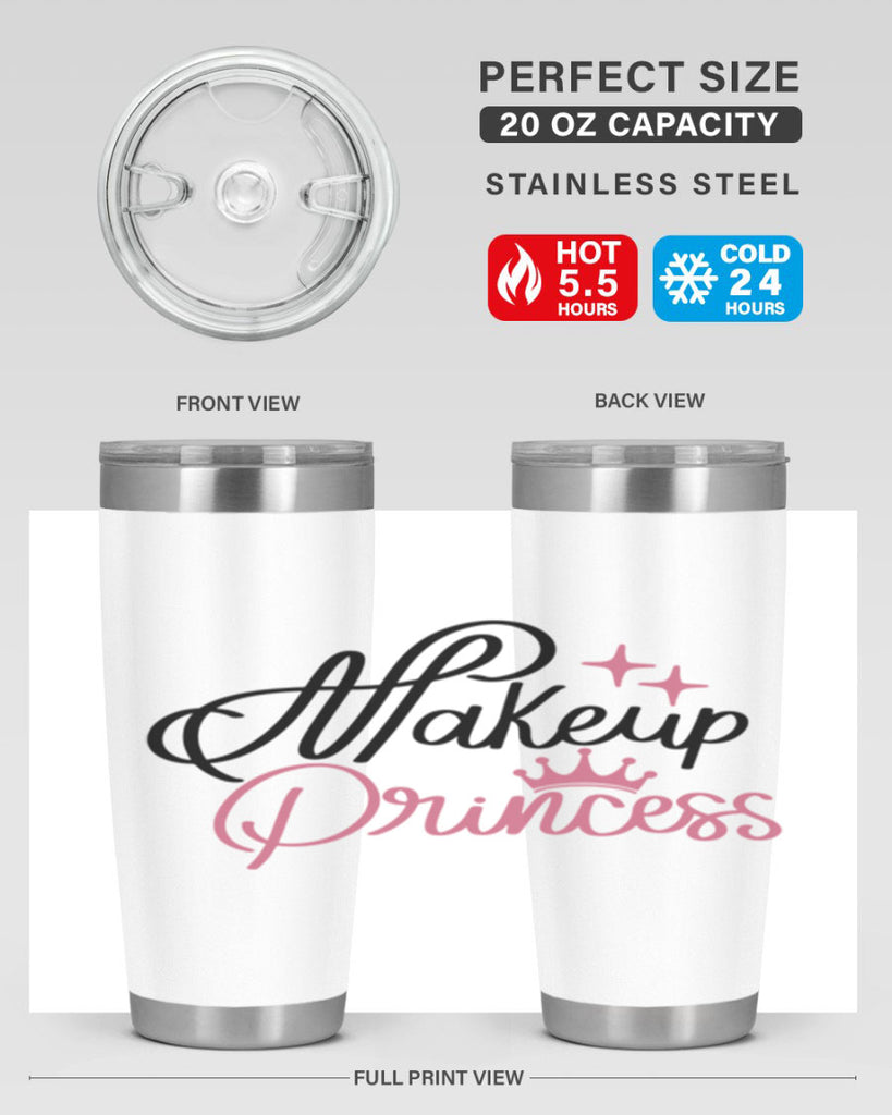 Makeup Princess Style 42#- make up- Tumbler