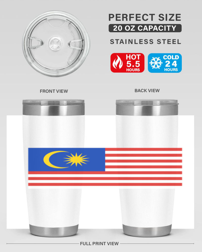 Malaysia 94#- world flags- Tumbler