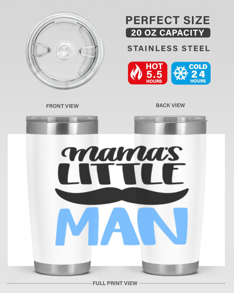 Mamas Little Man Style 49#- baby- tumbler