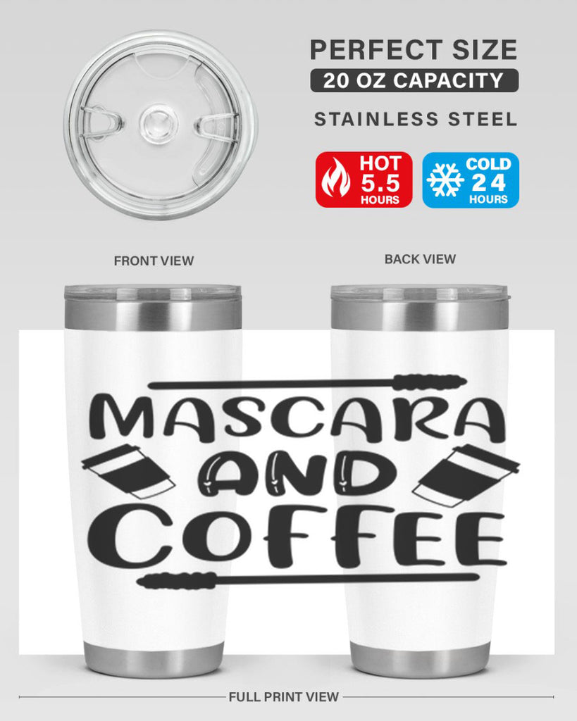 Mascara and Coffee 117#- fashion- Cotton Tank