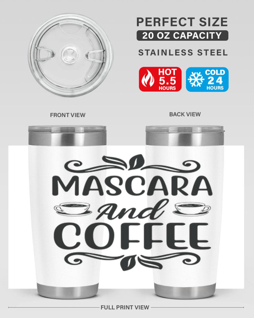 Mascara and Coffee 119#- fashion- Cotton Tank