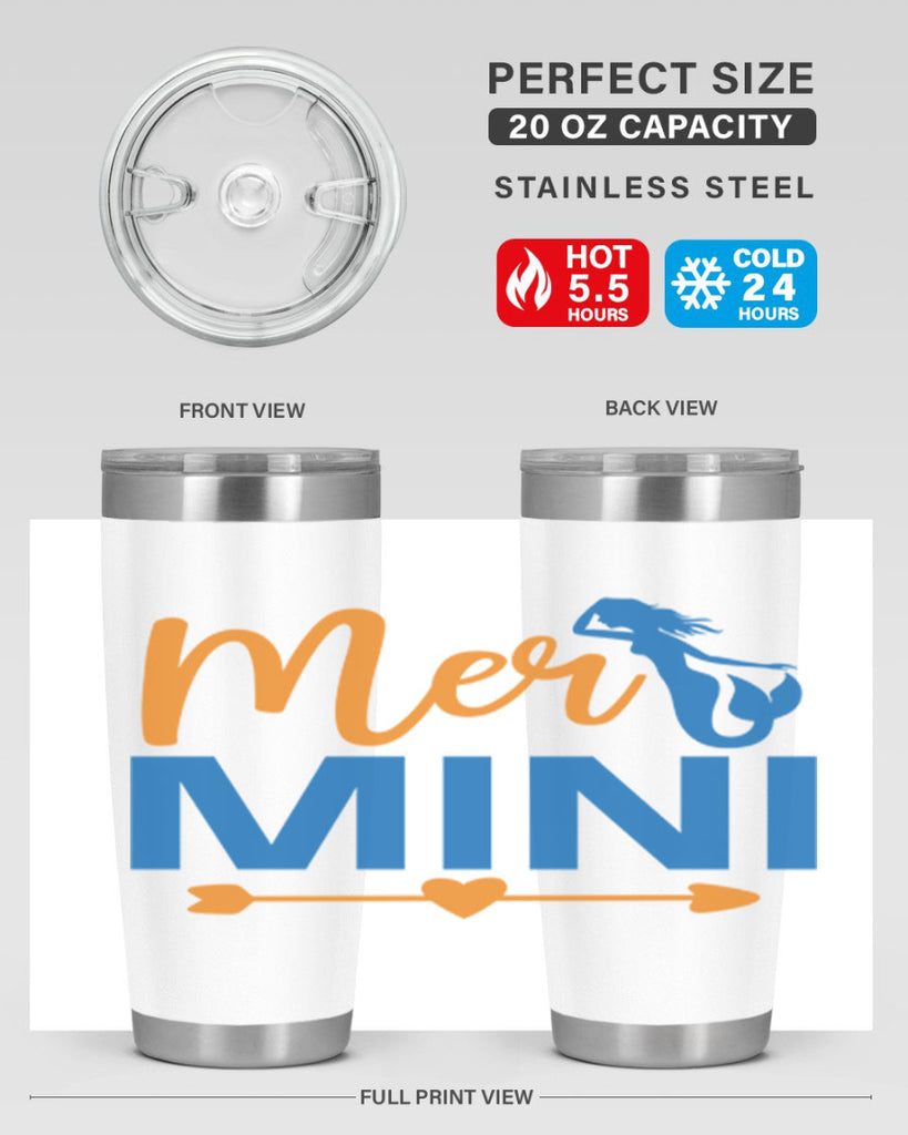 Mer Mini 336#- mermaid- Tumbler