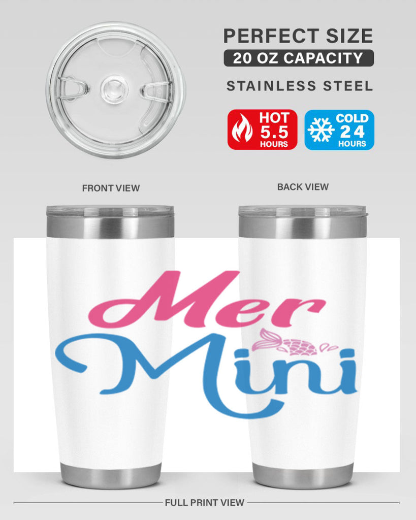 Mer Mini 340#- mermaid- Tumbler