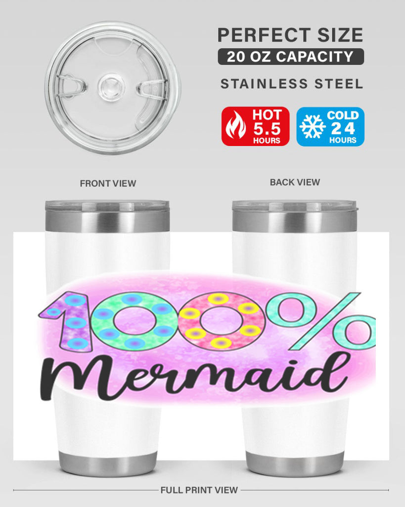 Mermaid 1#- mermaid- Tumbler