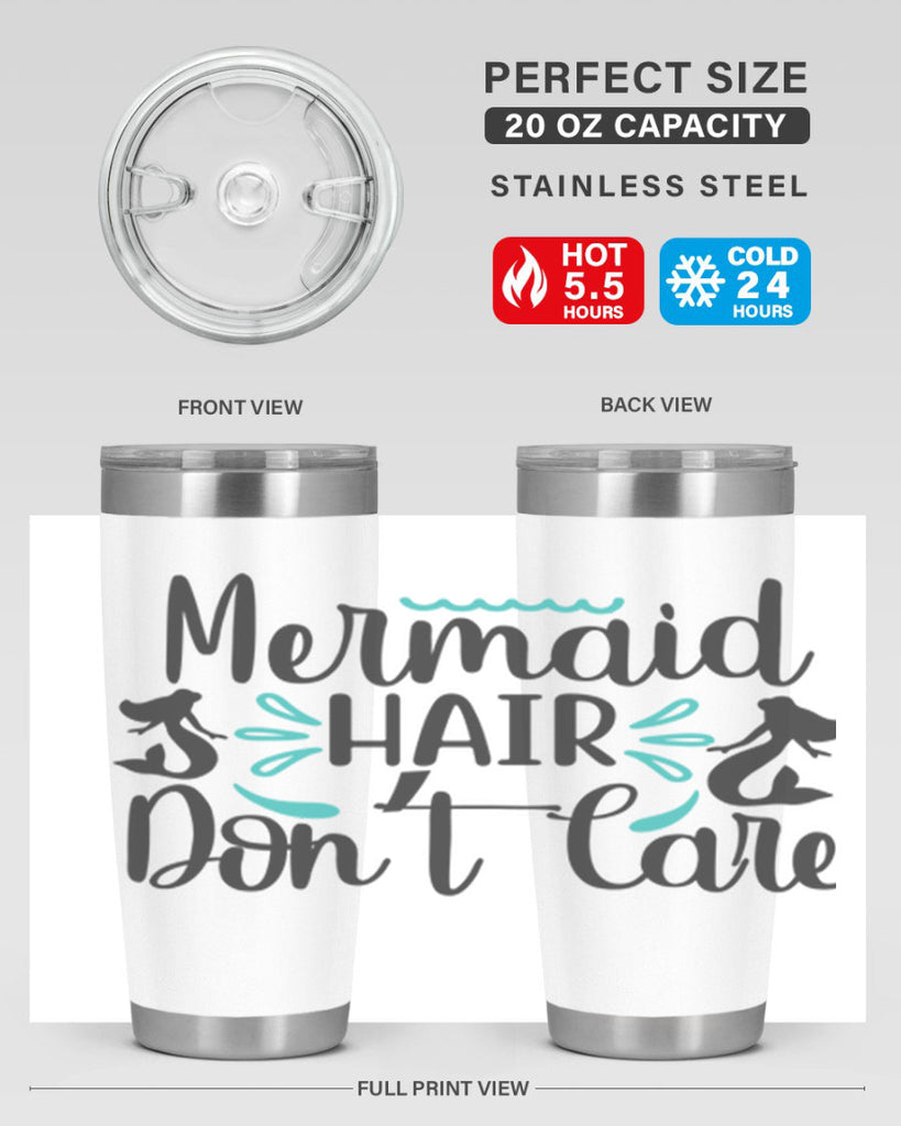 Mermaid Hair Don’t Care 359#- mermaid- Tumbler