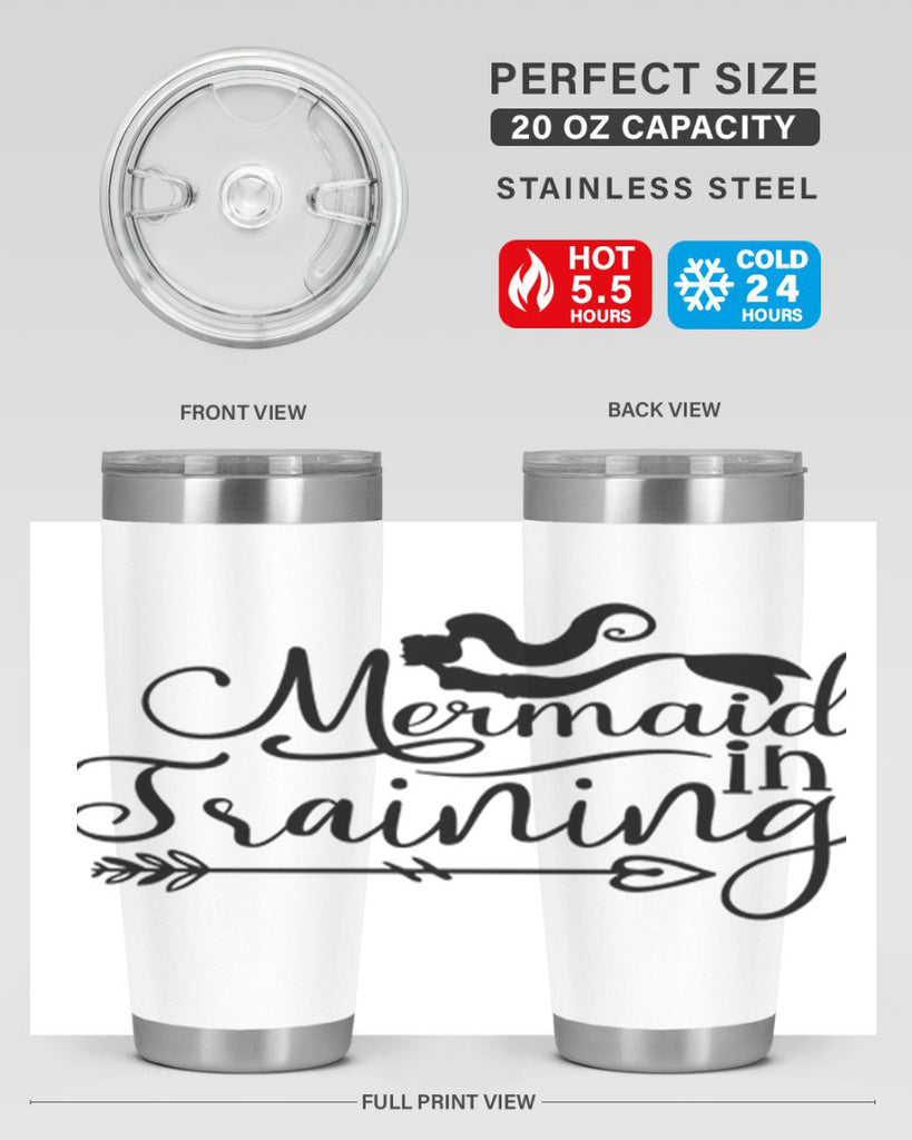 Mermaid In Training 365#- mermaid- Tumbler